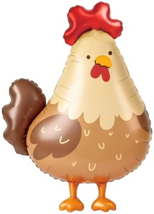 Шар (30''/76 см) Фигура, Курица, 1 шт.