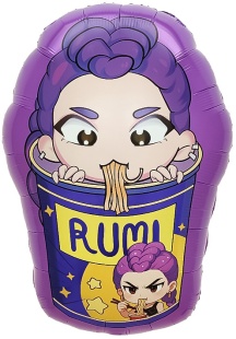 Шар (33''/84 см) Фигура, Девочки Аниме, Дизайн №2, 1 шт.